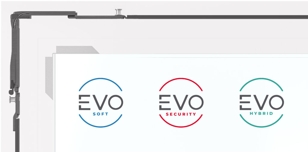 Sistemas con herraje EVO, STAC, EVO FOFT, EVO SECURITY, EVO HYBRID